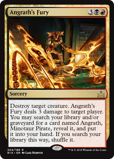 Angrath's Fury - Rivals of Ixalan