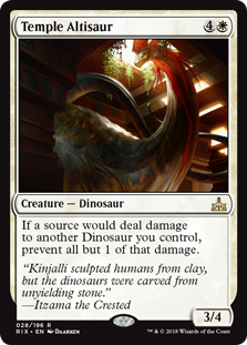 Temple Altisaur - Rivals of Ixalan