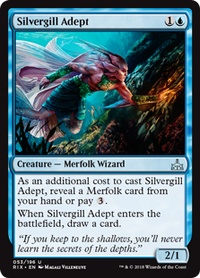 Silvergill Adept - Rivals of Ixalan