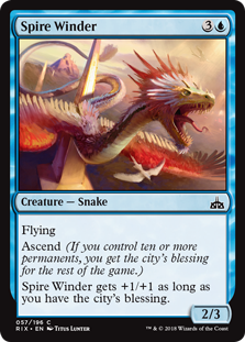 Spire Winder - Rivals of Ixalan