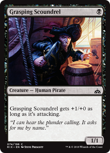 Grasping Scoundrel - Rivals of Ixalan