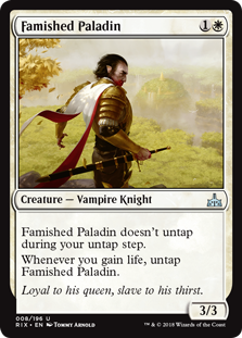 Famished Paladin - Rivals of Ixalan