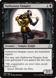 Oathsworn Vampire - Rivals of Ixalan