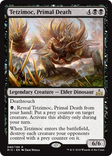 Tetzimoc, Primal Death - Rivals of Ixalan