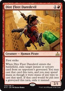 Dire Fleet Daredevil - Rivals of Ixalan