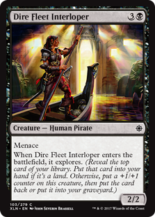 Dire Fleet Interloper - Ixalan