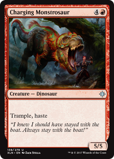 Charging Monstrosaur - Ixalan