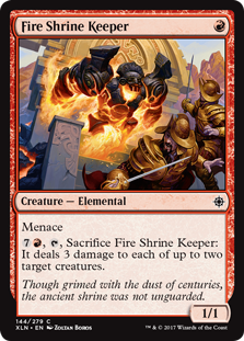 Fire Shrine Keeper - Ixalan