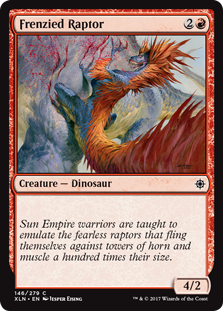 Frenzied Raptor - Ixalan