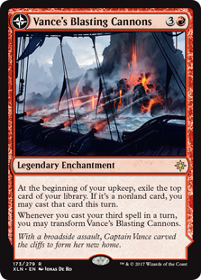 Vance's Blasting Cannons -> Spitfire Bastion - Ixalan