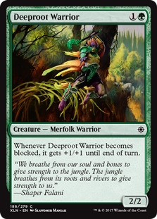 Deeproot Warrior - Ixalan