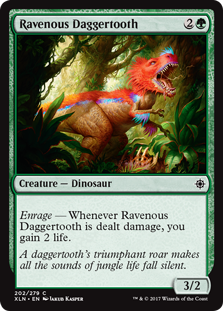 Ravenous Daggertooth - Ixalan