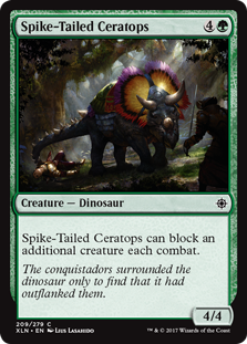 Spike-Tailed Ceratops - Ixalan