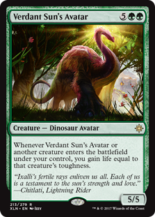 Verdant Sun's Avatar - Ixalan