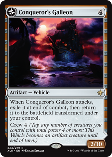 Conqueror's Galleon -> Conqueror's Foothold - Ixalan