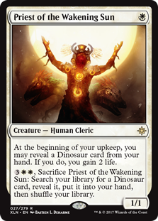 Priest of the Wakening Sun - Ixalan