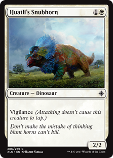 Huatli's Snubhorn - Ixalan