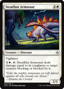 Steadfast Armasaur - Ixalan