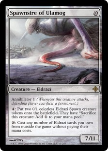 Spawnsire of Ulamog - Rise of the Eldrazi