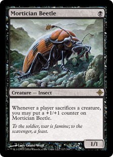 Mortician Beetle - Rise of the Eldrazi