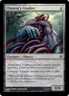 Ulamog's Crusher - Rise of the Eldrazi