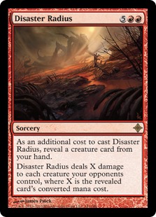 Disaster Radius - Rise of the Eldrazi