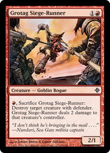 Grotag Siege-Runner - Rise of the Eldrazi