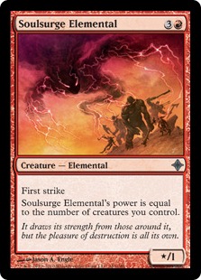 Soulsurge Elemental - Rise of the Eldrazi