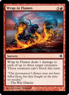 Wrap in Flames - Rise of the Eldrazi