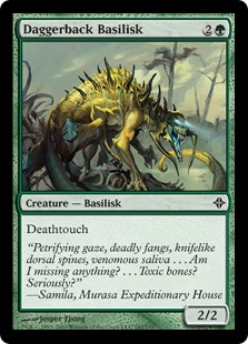 Daggerback Basilisk - Rise of the Eldrazi