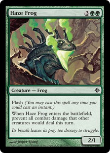 Haze Frog - Rise of the Eldrazi