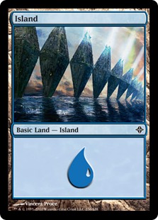 Island - Rise of the Eldrazi