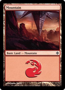 Mountain - Rise of the Eldrazi