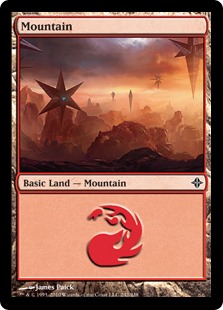 Mountain - Rise of the Eldrazi