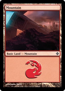 Mountain - Rise of the Eldrazi