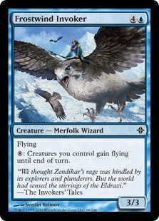 Frostwind Invoker - Rise of the Eldrazi