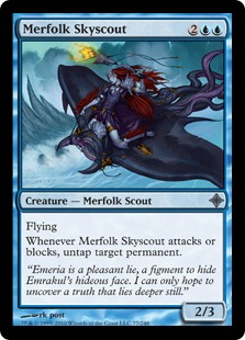 Merfolk Skyscout - Rise of the Eldrazi