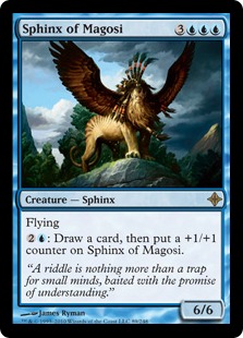 Sphinx of Magosi - Rise of the Eldrazi