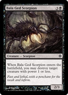 Bala Ged Scorpion - Rise of the Eldrazi