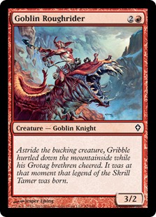 Goblin Roughrider - Worldwake