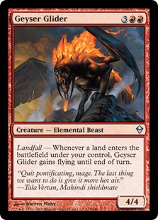 Geyser Glider - Zendikar