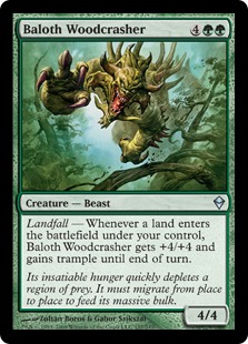 Baloth Woodcrasher - Zendikar