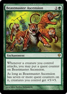 Beastmaster Ascension - Zendikar
