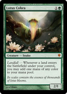 Lotus Cobra - Zendikar