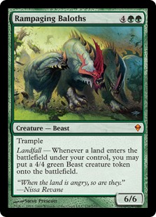 Rampaging Baloths - Zendikar