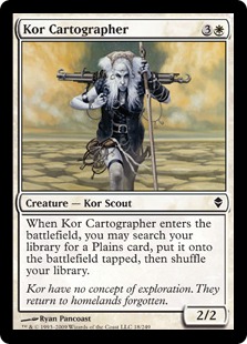 Kor Cartographer - Zendikar