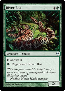 River Boa - Zendikar