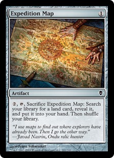 Expedition Map - Zendikar