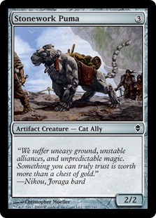 Stonework Puma - Zendikar