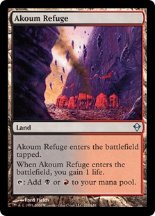 Akoum Refuge - Zendikar